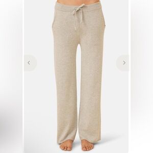 One Grey Day Linen Blend Pants